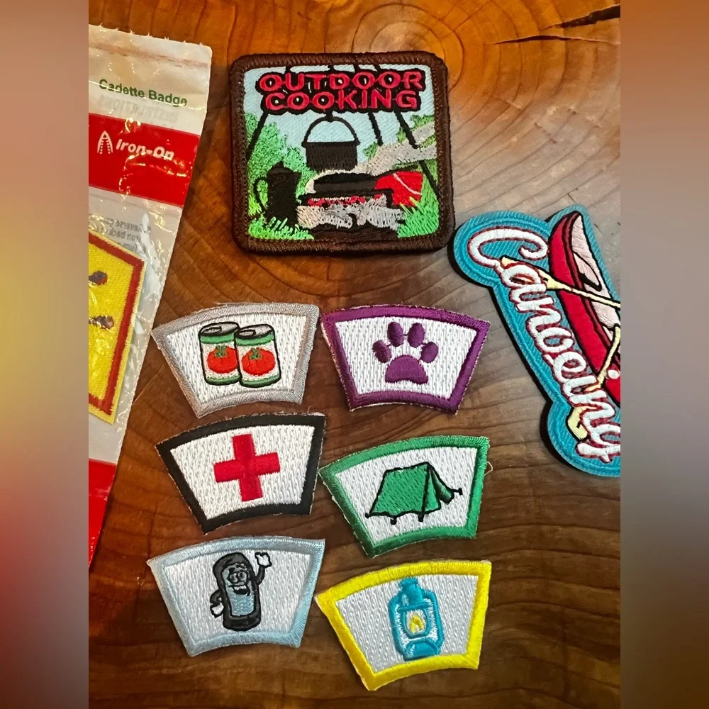 Girl Scouts vintage girl